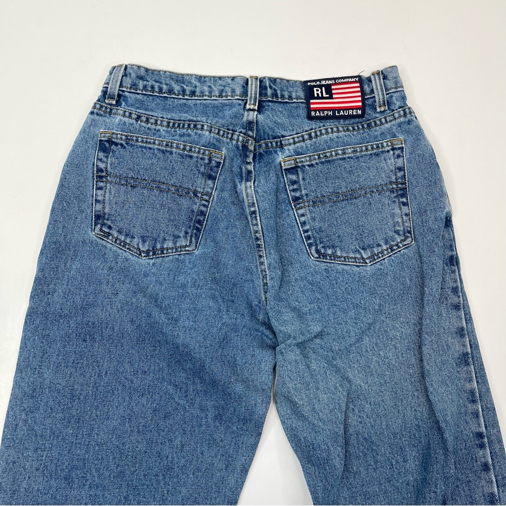 Ralph Lauren vintage high rise straight leg jeans - 29